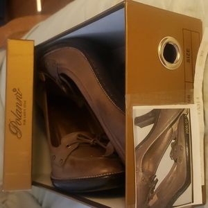 Heeled pumps, extraordinary craftsmanship